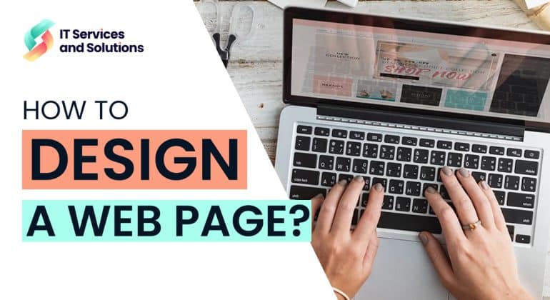 how to design a web page